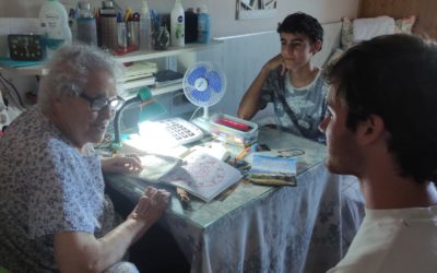 Un voluntariado muy especial para las personas usuarias del SAD de Alhama de Granada