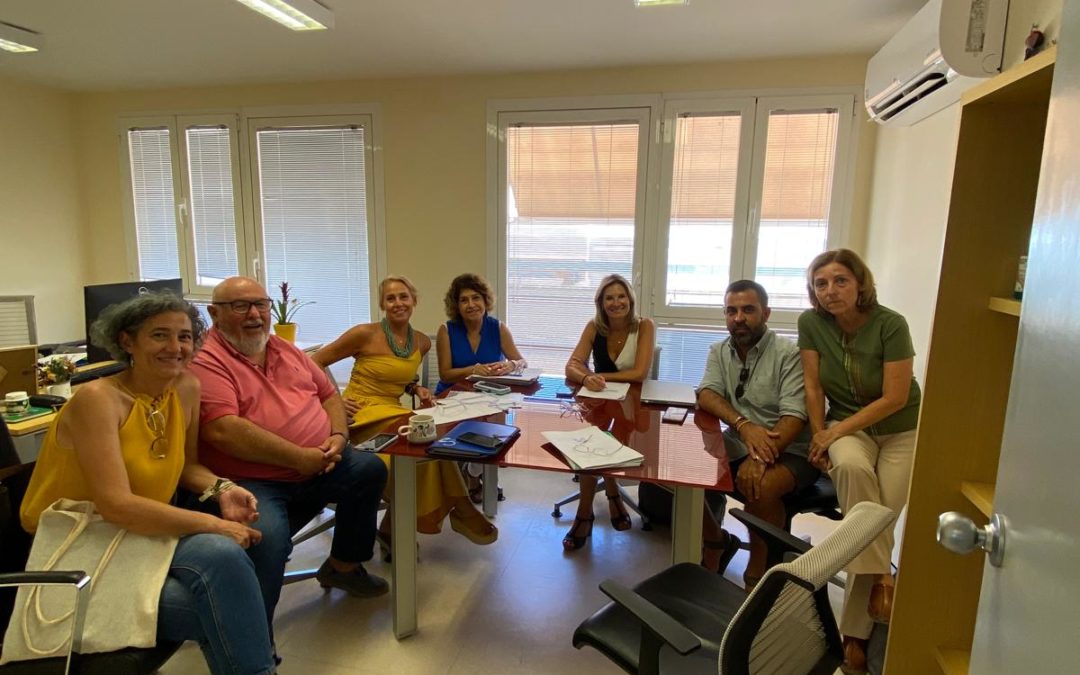 Reunión de seguimiento y coordinación de los Talleres de Crecimiento Personal y Social de la infancia y adolescencia de la Diputación de Huelva y gestionados por EDIA Social