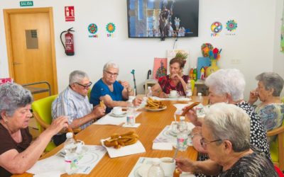 Trabajamos el envejecimiento activo en el Centro de Día de Villanueva de los Castillejos