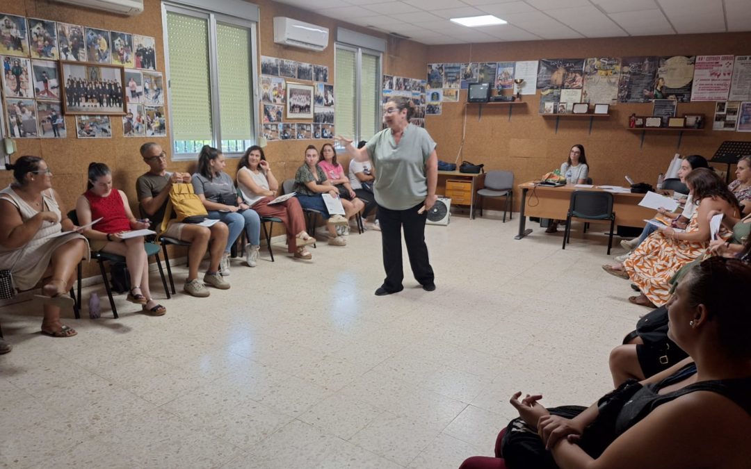 Formamos a nuestra plantilla del Servicio de Ayuda a Domicilio de la Diputación de Huelva y gestionado por EDIA Social en el cuidado de personas con ELA