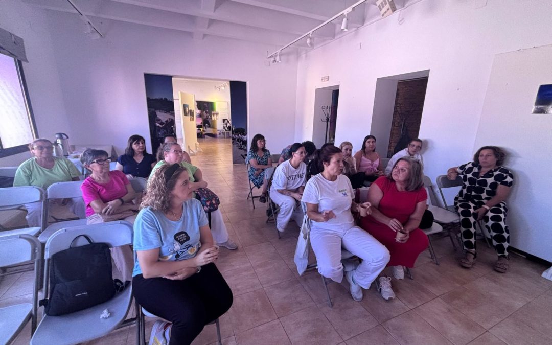 Acompañamos a nuestras auxiliares en Villablanca y San Silvestre de Guzmán