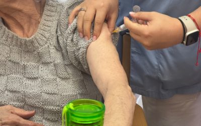 Jornada de vacunación en el Centro de Día de Puebla de Guzmán