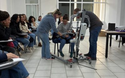 Formación sobre manejo de pacientes de movilidad reducida