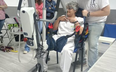 San Bartolomé de la Torre acoge una nueva sesión formativa para el manejo de pacientes con movilidad reducida