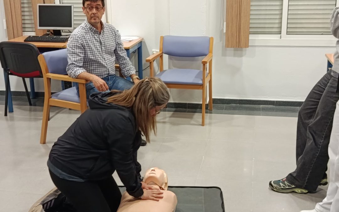 Formación en primeros auxilios en nuestros Centros de Día