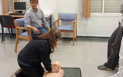 Formación en primeros auxilios en nuestros Centros de Día