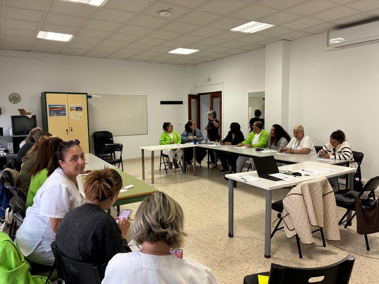 Las trabajadoras del Servicio de Ayuda a Domicilio de San Bartolomé de ...