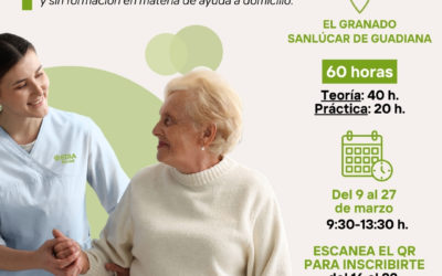 Curso básico de ayuda a domicilio|El Granado – Sanlúcar de Guadiana