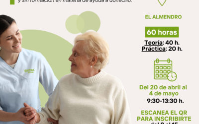 Abierta la inscripción para el Curso Básico de Ayuda a Domicilio en El Almendro