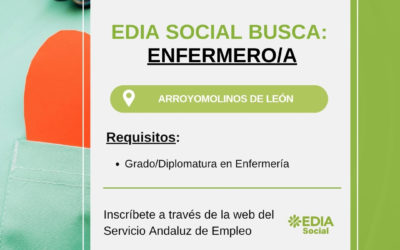 Oferta de empleo: enfermero o enfermera para residencia de mayores en Arroyomolinos de León
