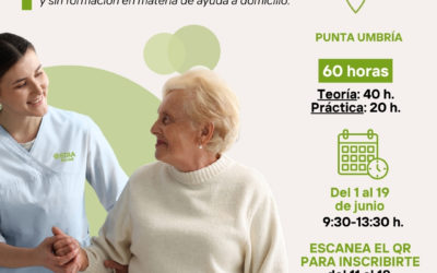 Abierto el plazo de inscripción para el Curso Básico de Ayuda a Domicilio en Punta Umbría