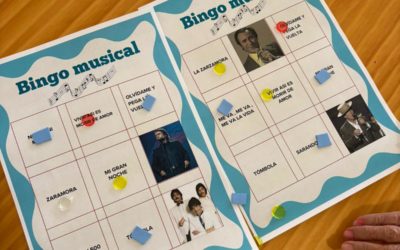 Bingo musical lleno de recuerdos en el Centro de Día Catalina Hernández Maestre