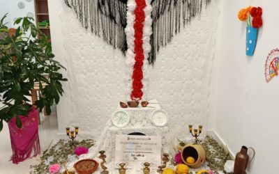Así se vivieron las Cruces de Mayo en el Centro de Día de Almuñécar