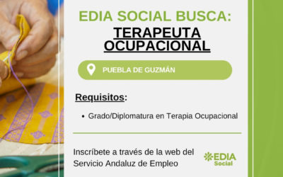 Oferta de empleo para Terapeuta Ocupacional en el Centro de Día de Puebla de Guzmán