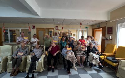 La Residencia San José celebra la victoria de España