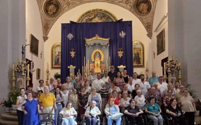 El Centro de Día de Almuñécar participa en los actos en honor a la Virgen de la Antigua