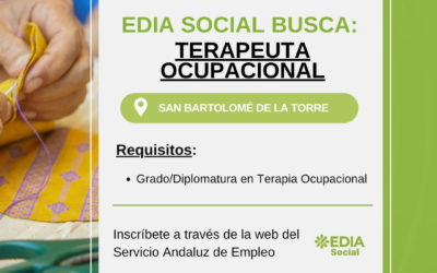 Oferta de empleo para terapeuta ocupacional en San Bartolomé de la Torre