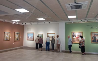 Arte y convivencia en una nueva actividad del Centro de Día de Puebla de Guzmán