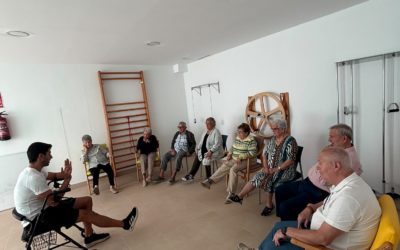Actividad física y movilidad en el Centro de Día Catalina Hernández Maestre